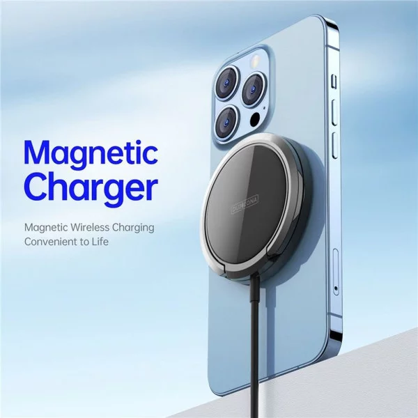 Kit MagSafe : Chargeur MagSafe 15W + Adaptateur Adhésif Magnétique / Kit de  Transformation - Français
