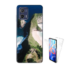 Coque 360° double face Motorola G73 personnalisée 