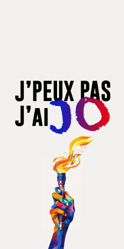 Coque \"J\'peux pas j\'ai JO\"